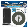 Power Up! ValuePack  MFi 8-Pin USB Cable 8ft Backup Battery 191-05968